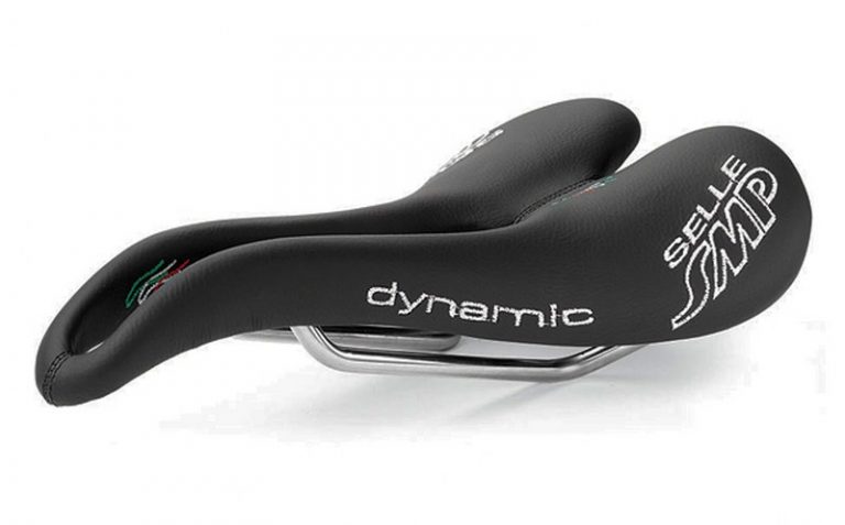 Sella Per Bici Montegrappa SM Eletta Gel 1150 - Made In Italy, Nera, In Ecopelle Con Imbottitura Gel, 275x135 Mm
